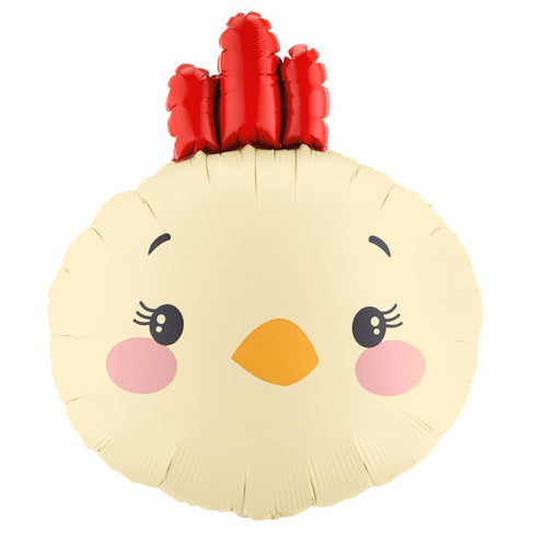 Chicken Foil Balloon 23 in. PartyDeco USA