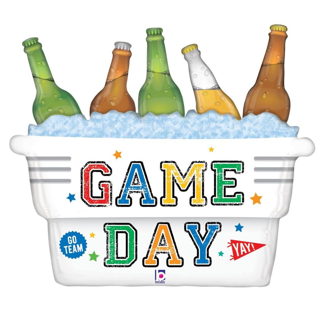Game Day Cooler Foil Balloon 35 in.
