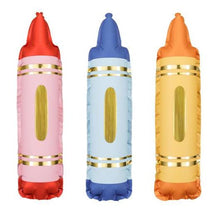 Load image into Gallery viewer, Crayon Foil Balloon 30 in. - 3 pack PartyDeco USA