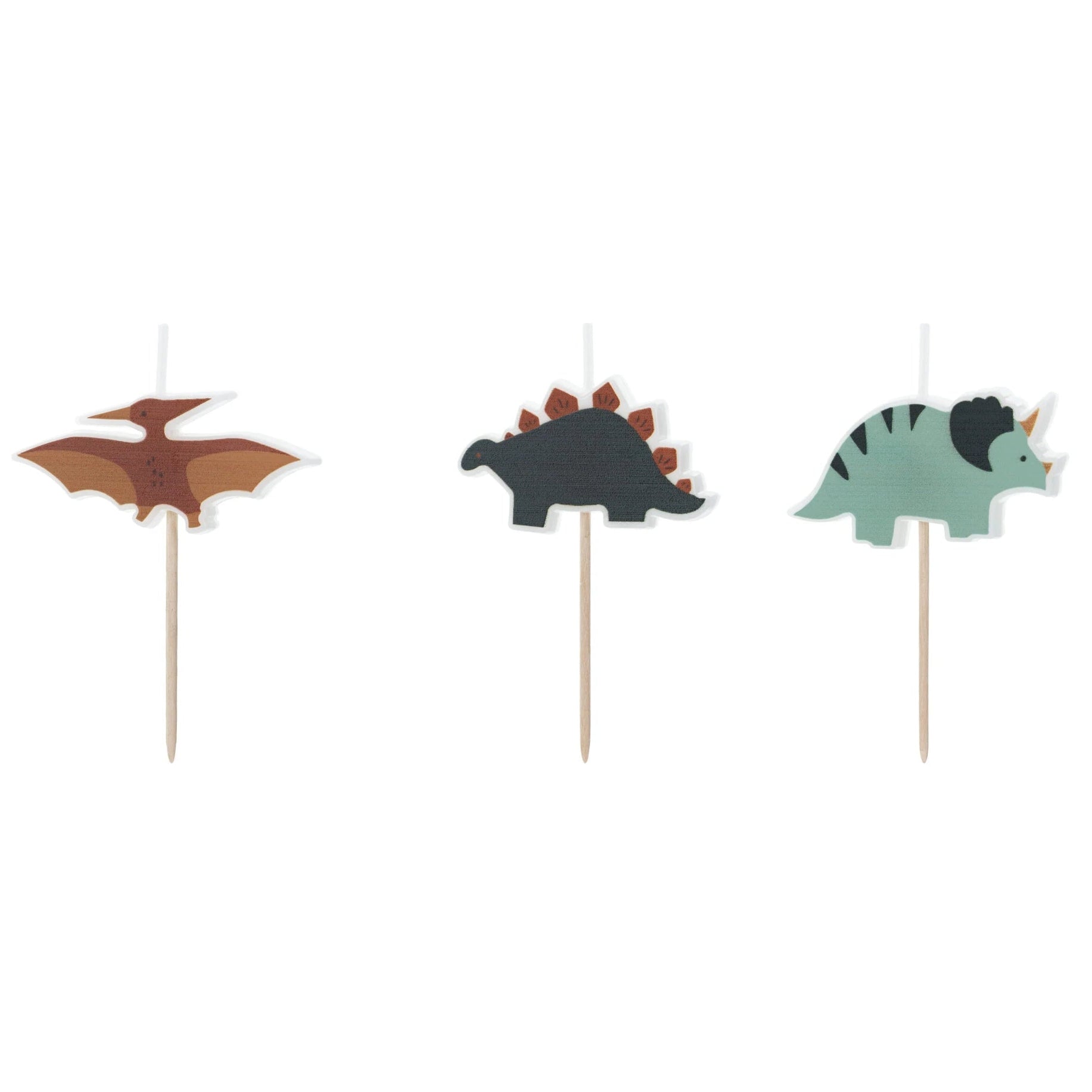 Dinosaur Birthday Candles | PartyDeco USA