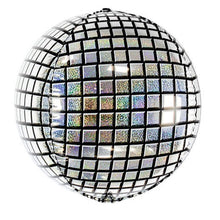 Load image into Gallery viewer, Disco Ball Foil Balloon 16 in. - PartyDeco USA