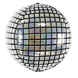 Disco Ball Foil Balloon 16 in. - PartyDeco USA