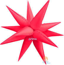 Load image into Gallery viewer, Non-Foil Starburst 3D Balloon - 40 in. (Choose Color)