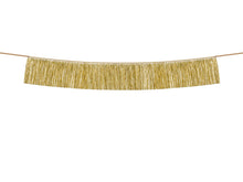 Load image into Gallery viewer, Gold Fringe Garland 4.4 ft. PartyDeco USA