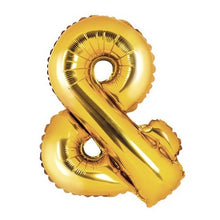 Load image into Gallery viewer, Gold Foil Letters (A to Z) - 14 in. - PartyDeco USA