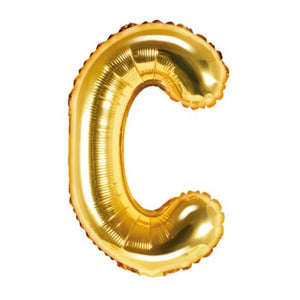 Gold Foil Letters (A to Z) - 14 in. - PartyDeco USA