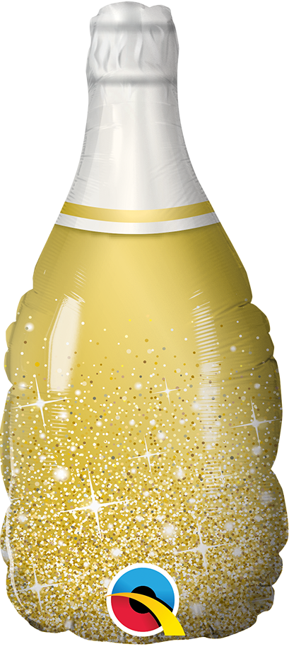 Golden Champagne 14 in. (Air Filled Only) | 2 pack