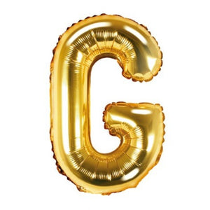 Gold Foil Letters (A to Z) - 14 in. - PartyDeco USA