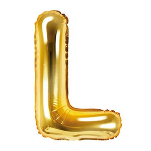 Gold Foil Letters (A to Z) - 14 in. - PartyDeco USA