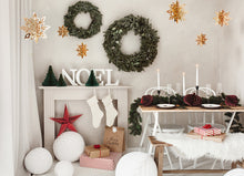 Load image into Gallery viewer, Hanging Decoration Snowflake Gold (6 Pieces)