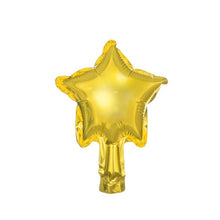 Load image into Gallery viewer, Gold Star Foil Balloon 10 in. (25 pieces - Self Sealing) PartyDeco USA