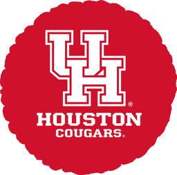 University of Houston Round Foil Balloon 18 in.