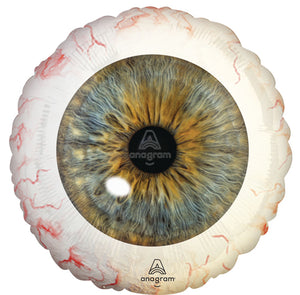 Jumbo Creepy Eyeball Foil Balloon 28 in.