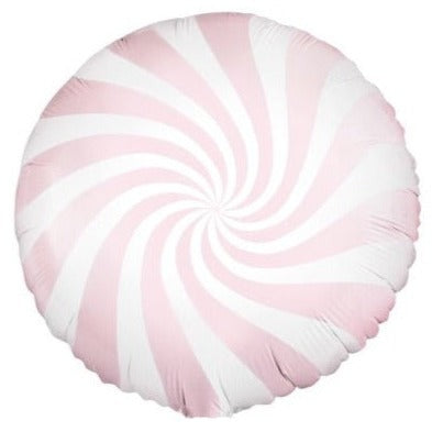 Light Pink Candy Round Foil Balloon 18 in.