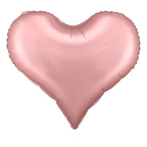 PartyDeco Light Pink Heart Shaped Foil Balloon - 29 in.