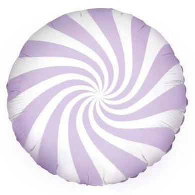 Light Lilac Candy Round Foil Balloon 18 in.
