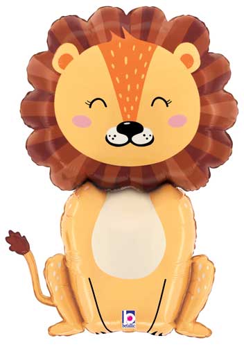 Jungle Lion Foil Balloon 28 in.