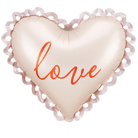 Love Heart Foil Balloon 19 in.