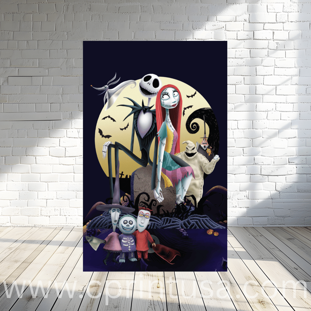 The Nigth Before Christmas Backdrop Theme