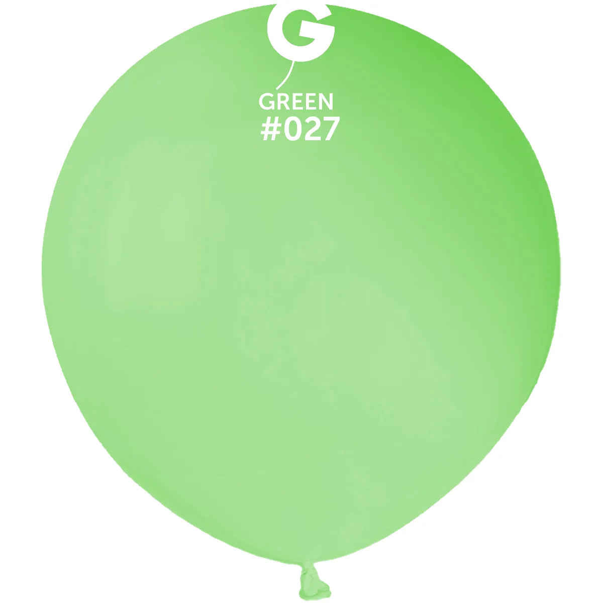 Globo de neón verde 19 pulgadas.