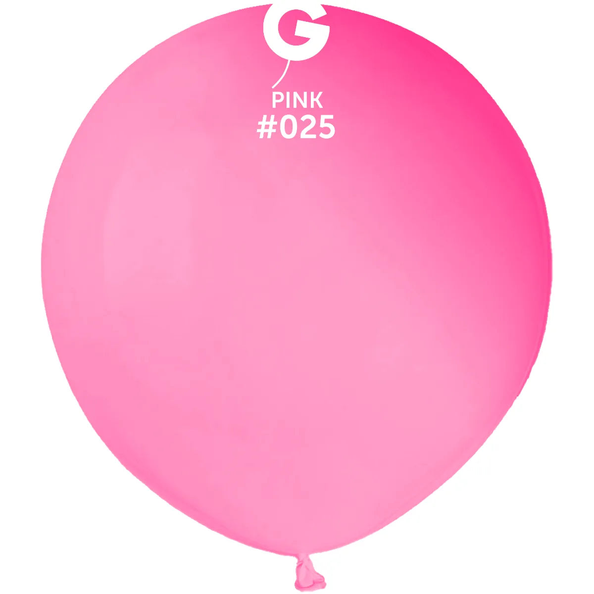 Globo de neón rosa de 19 pulgadas.