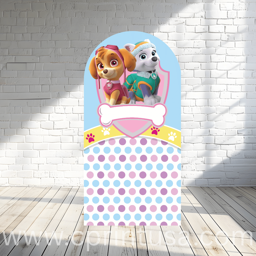 Paw Patrol Skye & Everest by theme