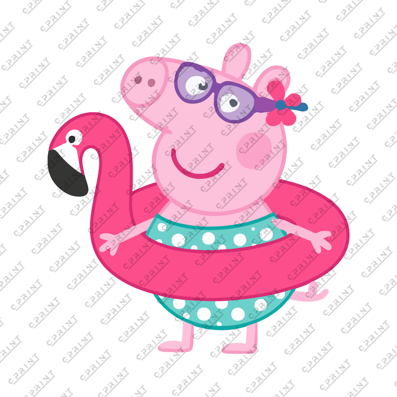 Pepa Pig beach Character