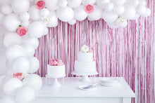 Load image into Gallery viewer, Pink Curtain Foil Balloon 3&#39; x 8&#39;