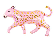 Load image into Gallery viewer, Pink Leopard Foil Balloon 40 in.