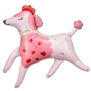 Poodle Foil Balloon 41 in. PartyDeco USA