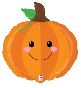 Produce Pal Pumpkin Foil Balloon 29 in.