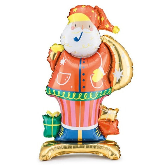 Standing Santa Foil Balloon 34in.