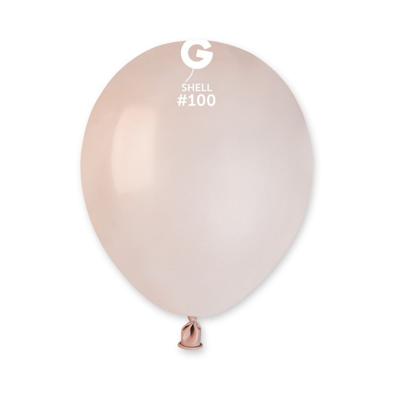 Solid Balloon Shell #100 - 5 in.