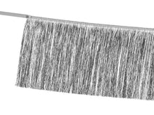 Load image into Gallery viewer, Silver Fringe Garland 4.4 ft. PartyDeco USA