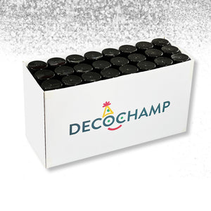 DecoShine Silver Glitter Spray (1 Box - 24 pcs)