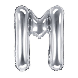 Silver Foil Letters (A to Z) - 14 in. PartyDeco USA