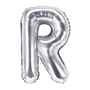 Silver Foil Letters (A to Z) - 14 in. PartyDeco USA