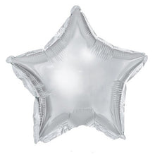 Load image into Gallery viewer, Silver Star Foil Balloon 10 in. (25 pieces - Self Sealing)