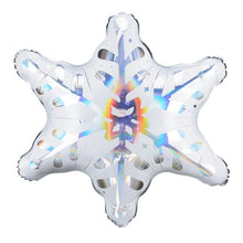 Load image into Gallery viewer, Snowflake Holographic Foil Balloon 26in.