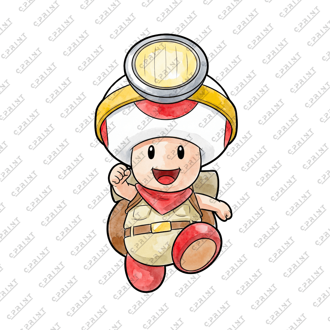 SUPER MARIO GALAXY - FRONT TOAD CHARACTER