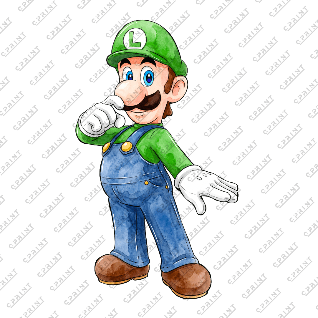 SUPER MARIO GALAXY - LUIGI CHARACTER