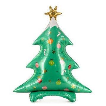 Standing Christmas Tree Foil Balloon 37in.