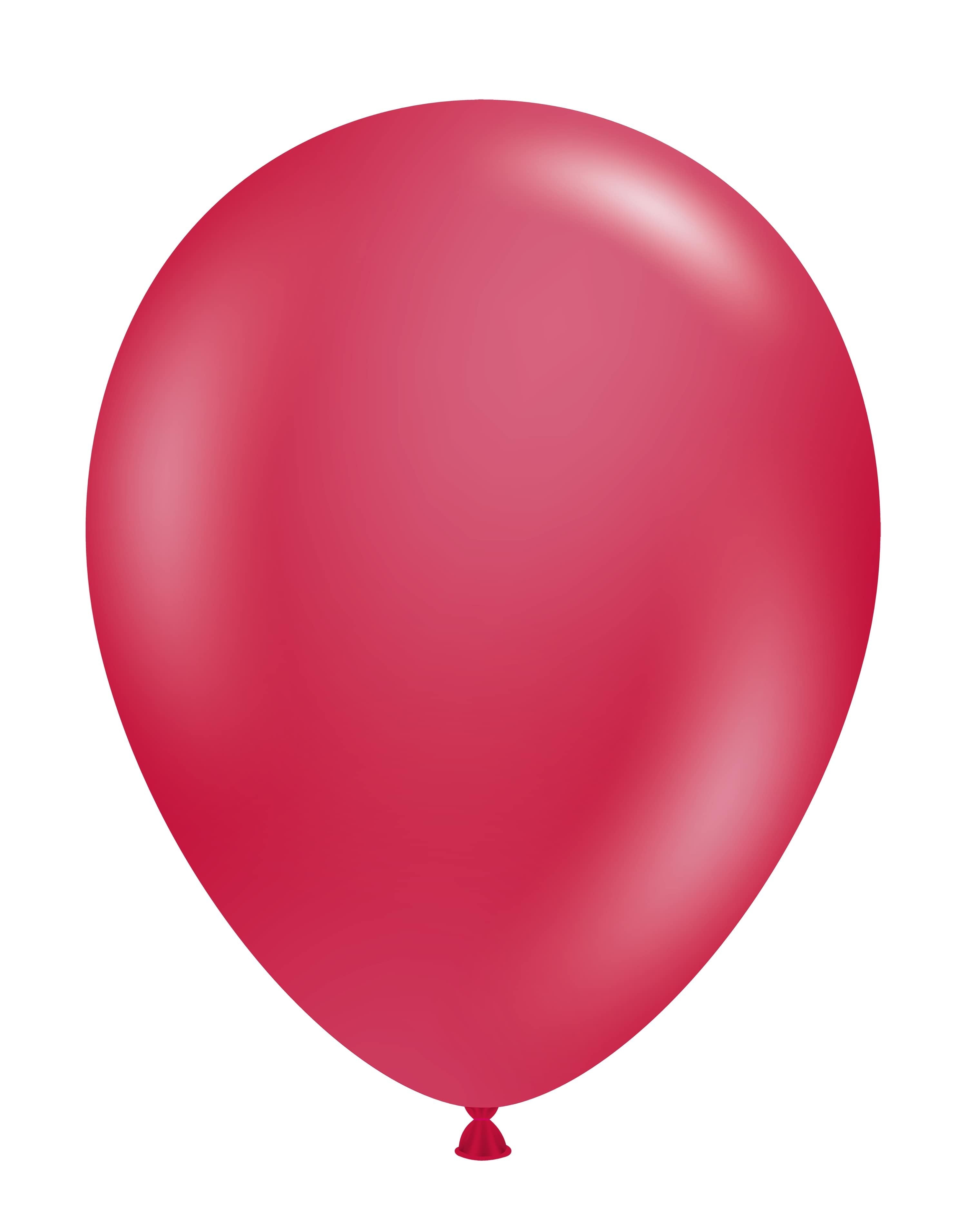 TUFTEX | Metallic Balloon Starfire Red - 5 in.
