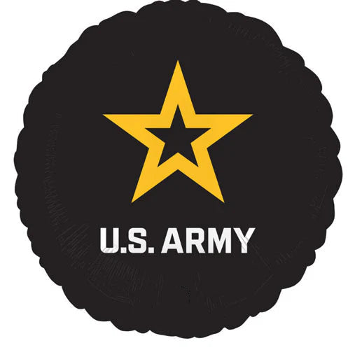 United States Army Round Foil Balloon 18 in.