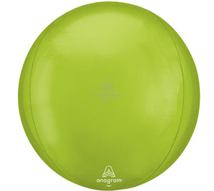 Vibrant Green Orbz Foil Balloon 16 in.