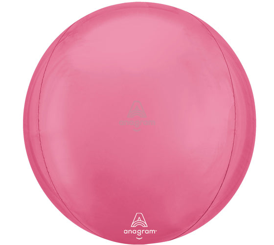 Vibrant Pink Orbz Foil Balloon 16 in.