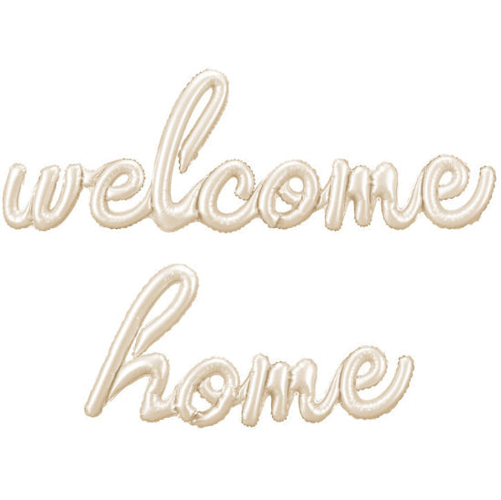 Welcome Home Foil Balloon 101 in. PartyDeco USA