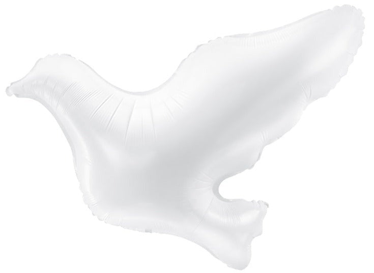 White Dove Foil Balloon 30 in.