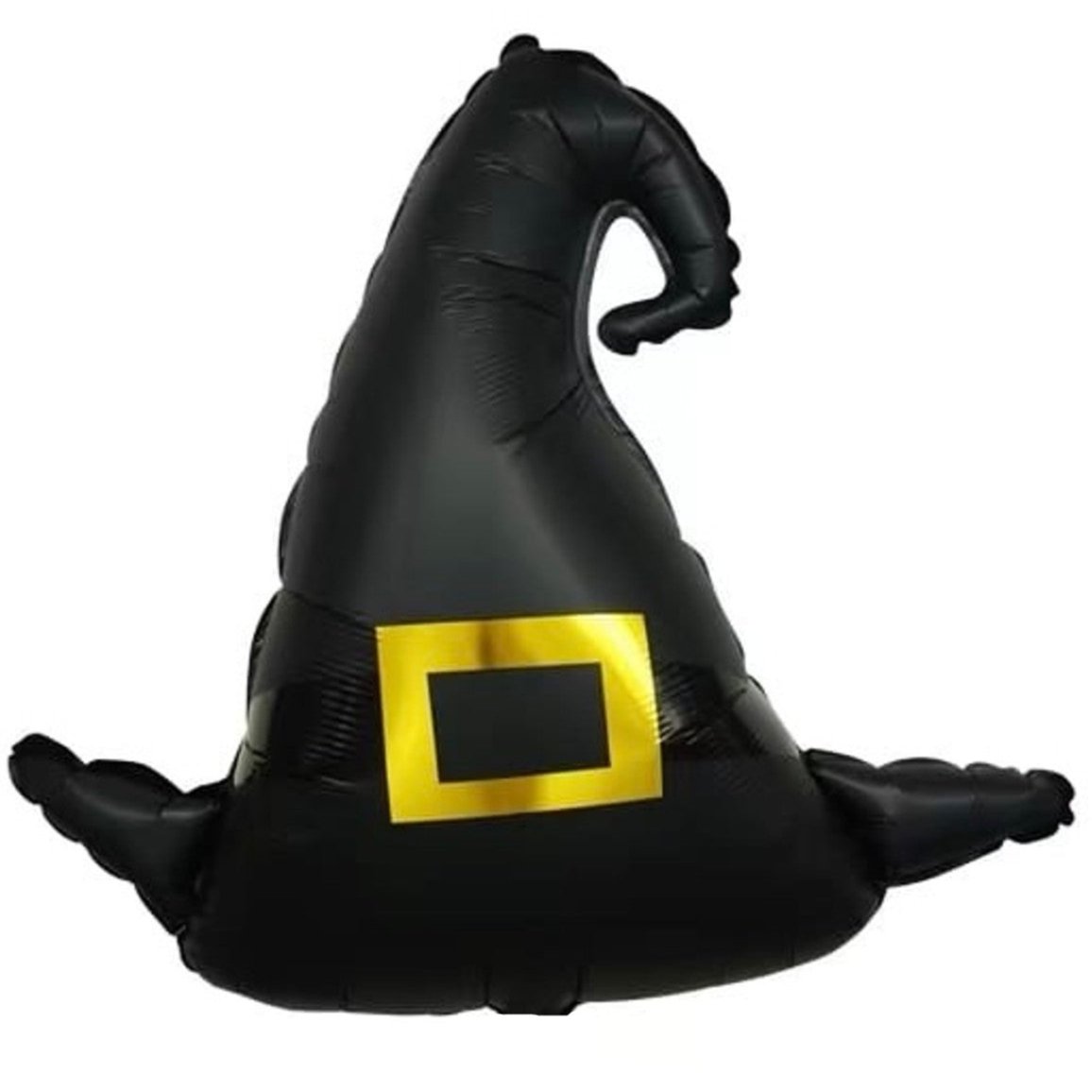 Witch Hat Black Satin Foil Balloon 22 in.