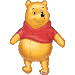 Big as Life Pooh Foil Balloon 29 in.